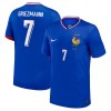 Nogometni Dres Francuska Griezmann 7 Domaći Euro 2024